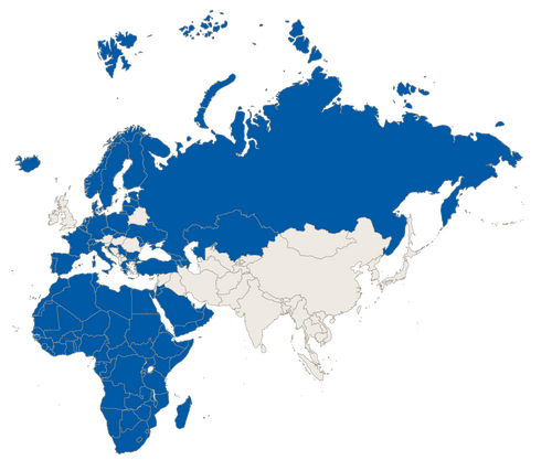 Europe World Map