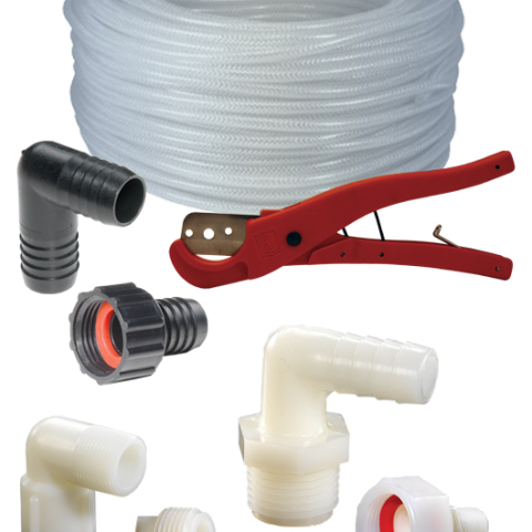 Plastic Fittings and Tubing