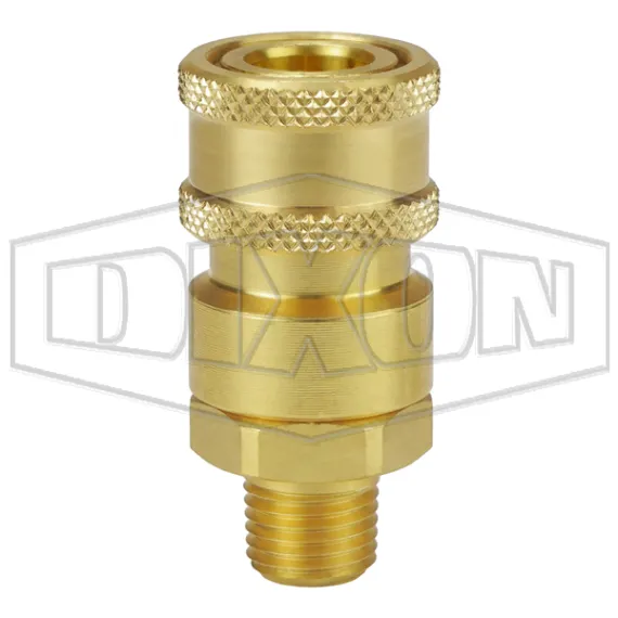 V-Series Valved Male Coupler
