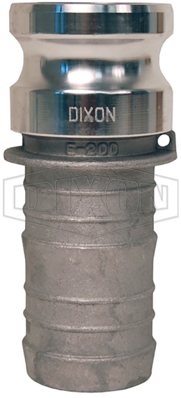 Dixon Sanitary Cam and Groove Female Coupler x Hose Shank 3 Global Type C A380 Permanent Mold Aluminum 