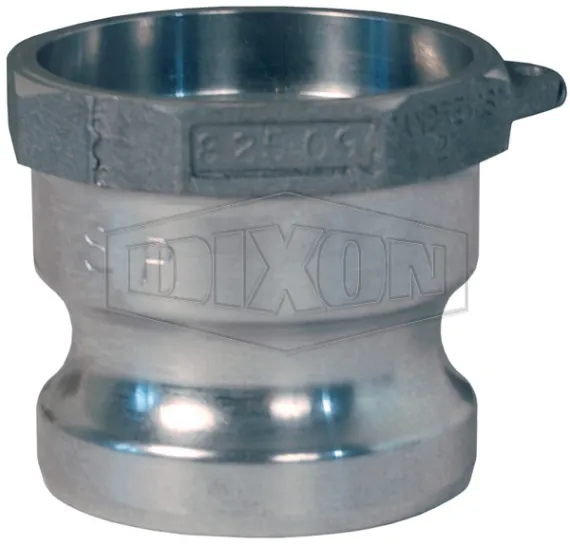 dixon cam and groove adapter for welding socket to pipe