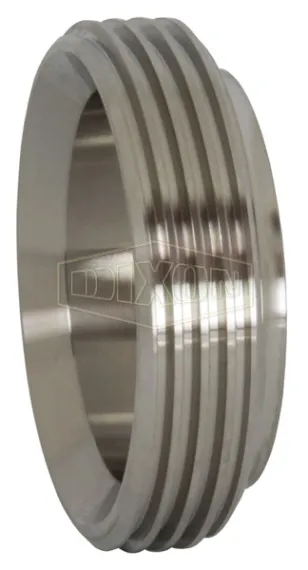 short threaded bevel seat ferrule