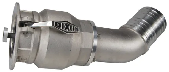 vapor coupler with hose shank