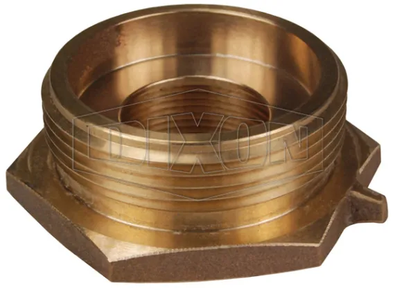 Domestic Female to Male Hex Nipple Brass