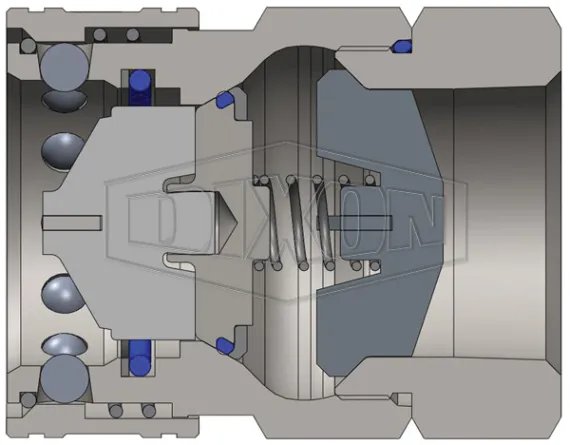 v-f2 valved coupler 3d half