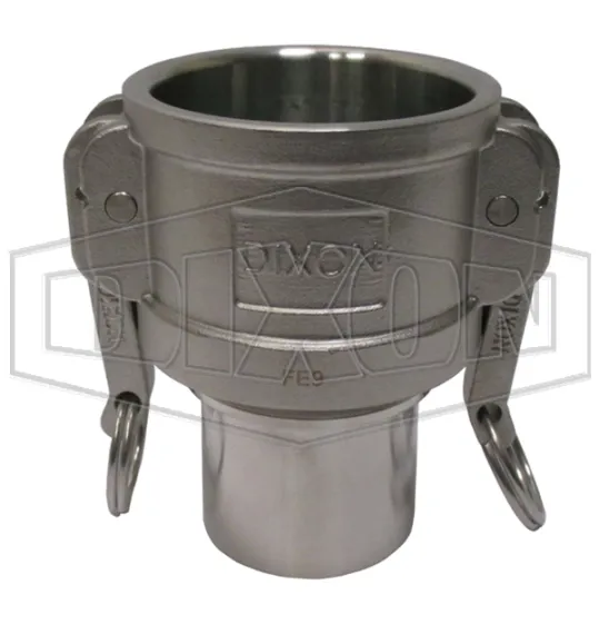 din standard cam and groove type c coupler x hose shank