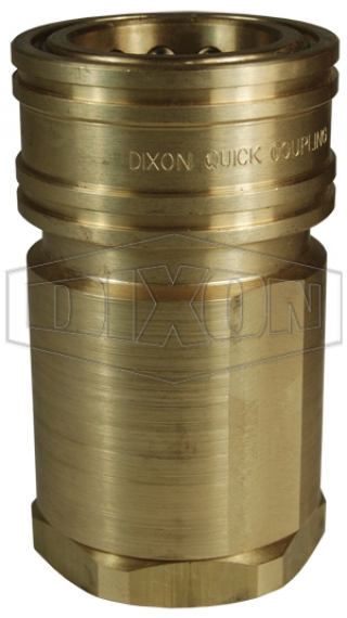 Brass ISO B Coupling with Nitrile Seals BSPP ISO B Interchange Couplings & Plugs 