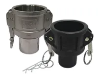 din standard cam and groove type c coupler x hose shank group image
