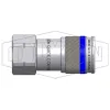 HTZ-Series Correct Connect® Flush Face Female Threaded Coupler CAD