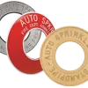 Round Identification Plate