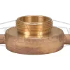 Hydrant Adapter Pin Lug Brass