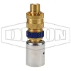 Dix-Lock® N-Series Bowes Interchange Coupler with Ferrule Male Locking Head
