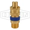 Dix-Lock® N-Series Interchange Male Head x Male Threaded Safety-Lock End Plug