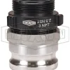Cam & Groove Type F x Male NST (NH) Swivel Adapter