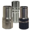 king combination nipple beveled end