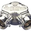 Double Clapper Siamese Connection Bottom Outlet