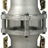 in line sigh glass coupler x coupler