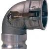 90 degree elbow coupler x adapter