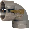 90 degree elbow coupler x female thread