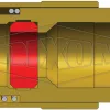 cm-f unvalved coupler 3d half