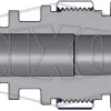 n series dix-loc bowes interchange hose barb safety-lock plug