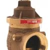 Factory Set Pressure Reducing Brass Angle Valve Grooved x Female
