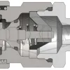 v-jm valved coupler 3d half