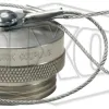 quick disconnects ws series high pressure wingstyle interchange dust plugs aluminum body with steel cable